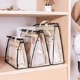thumbnail image 3 of 1pc Shelf Bag Hanging Handbag Organizer Storage Holder Wardrobe Closets, 3 of 6