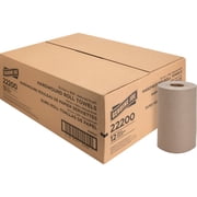 Genuine Joe - Paper Towel - Embossed Hardwound Roll Towels - 7.88" x 350' - 17.7" x 12.3" x 16.5" - Natural
