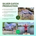 thumbnail image 6 of Silver Catch 8' Radius Cast Net Featuring 1" Mesh, Designed for Larger Bait Capture with True Six-Panel Spread and High Durability, 6 of 7