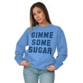 thumbnail image 3 of Gimme Some Sugar Flirty Cute Gym Sweatshirt for Men or Women Brisco Brands X, 3 of 6