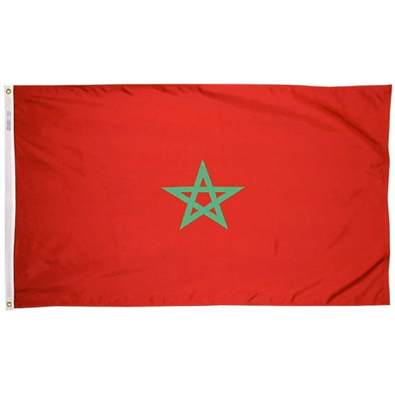Morocco - 2'X3' Nylon Flag