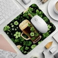 thumbnail image 2 of Saint Patrick's Day Gaming Mousepad Mouse Mat Desk Mat - Square, 8.3x9.8 Inch, Non-Slip Rubber Bottom, Printed, Suitable for Office and Gaming, 2 of 6