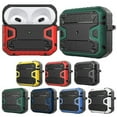 thumbnail image 2 of Funda protectora Bumblebee bicolor para Airpods 3 (rojo y negro), 2 of 5