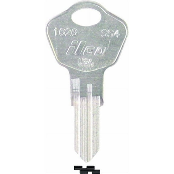 Ilco 1626 Key Blank for Sentry Safes 10 Pack