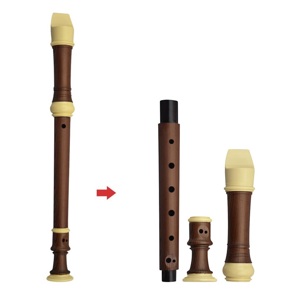 MUSICUBE Professional C-Soprano Recorder Instrument for Beginner Kids Adults German Fingering Single Hole Recorder Musical Instrument for School /& Home 2-Pieces Recorder kit Gift Choice