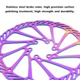 thumbnail image 4 of Generic Colorful Mountain Bike Disc Rotor - 6-Bolt Stainless Steel Brake Disc, 160mm/180mm G3/HS1 Models, Lightweight & Durable Design, 4 of 5
