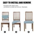thumbnail image 4 of Stretch Dining Chair Seat Covers for Dining Room Removable Anti-Dust Chair Seat Protector Slipcovers, 4 of 5