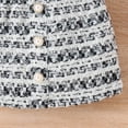 thumbnail image 4 of ZRBYWB Toddler Girl Outfits Winter Long Sleeve Ribbed Tops Plaid Skirt 2 Piece Outfits Clothes Set Fashion, 4 of 7