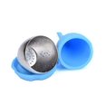 thumbnail image 3 of Tea Infuser Filter 2 Pack Stainless Steel Tea Ball - Loose Tea Steeper Mesh Tea Cup Filter with Flower shaped Silicone Handle for Loose Leaf or Herbal Tea, 3 of 8