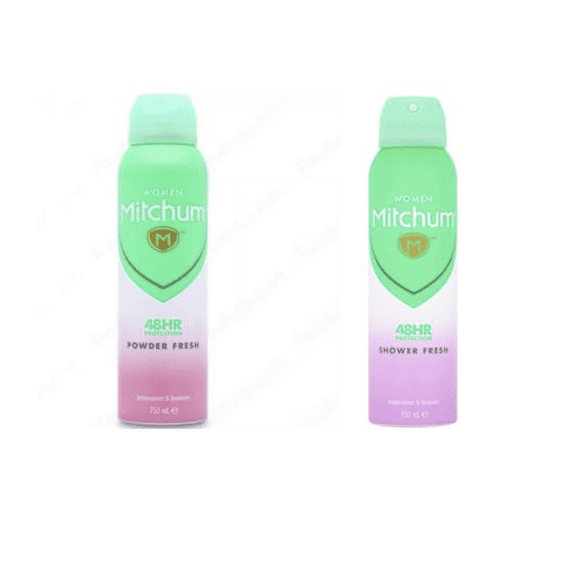Mitchum WOMEN'S Anti-Perspirant & Deodorant Spray Shower Fresh & Powder Fresh (2)