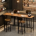 EDX 71 Inch Bar Table, Bar Height Pub Table, Counter Height Bar Table ...