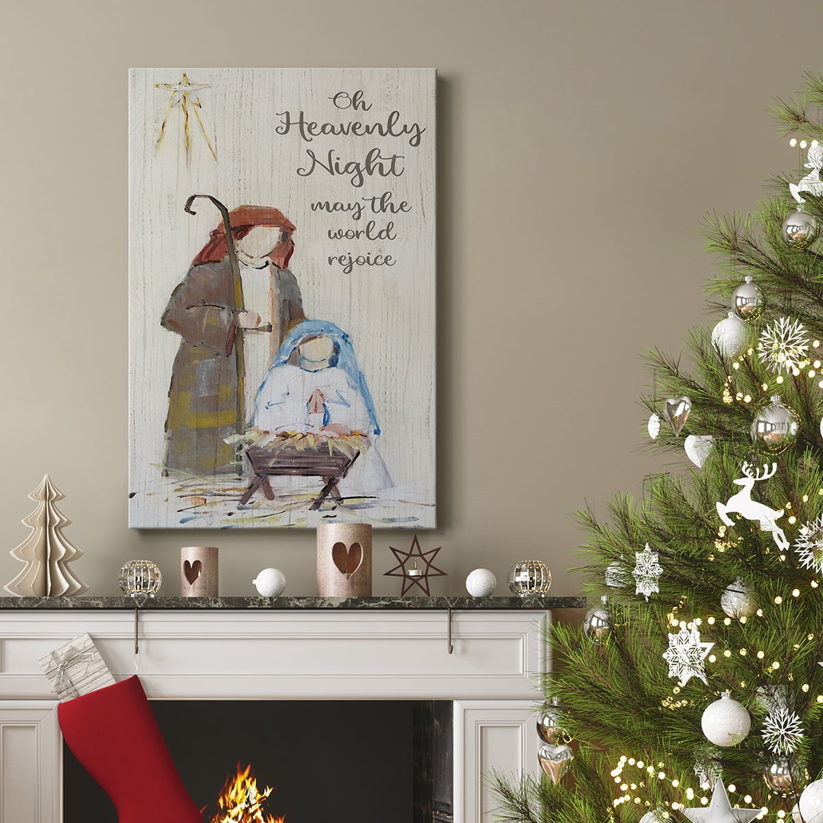 Oh Heavenly Night- Gallery Wrapped Canvas