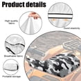 thumbnail image 6 of KUIFORTI Black Camouflage ATV Seat Cover Four Wheeler Seat Cover Soft All-Weather Protection Seats Protect for Sportsman/Rancher/Foreman/Scrambler/Kodiak/Polaris Scrambler, 6 of 7