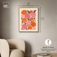 thumbnail image 4 of Dahlia Dusk II Canvas Print Flower Art Decor by Art Remedy, Gold Frame, 24 x 30, 4 of 6