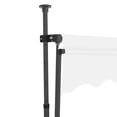 thumbnail image 3 of vidaXL Manual Retractable Awning with LED 118.1" Cream, 3 of 6
