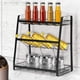 thumbnail image 1 of Estante para s de cocina de 3 capas, estante de pared para gabinete, organizador de almacenamiento, estantes, soporte de acero inoxidable para Estilo1 Macarena organizador de especias, 1 of 8