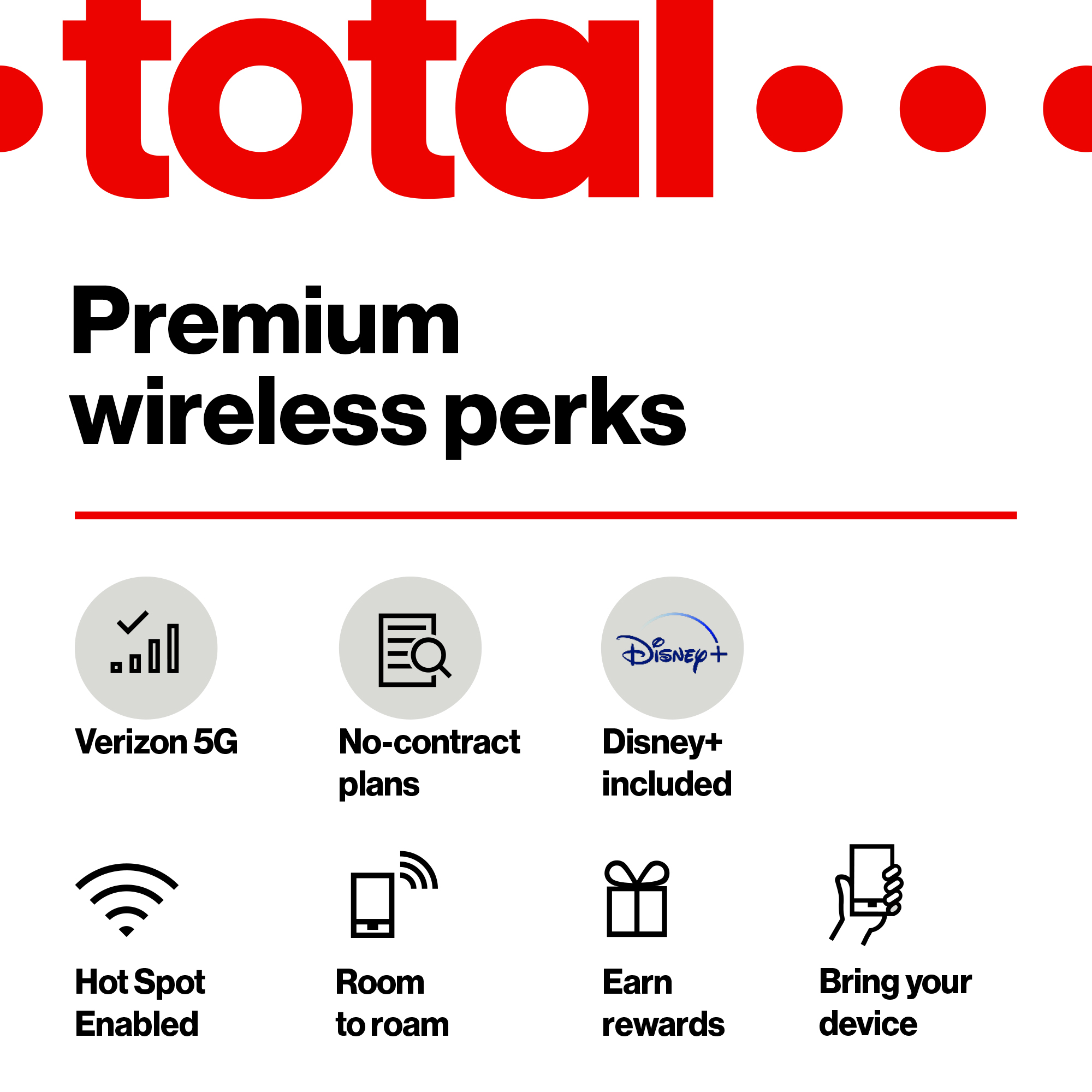 Total by Verizon (formerly Total Wireless) $25 Unlimited Talk & Text Single Device 30-Day Prepaid Plan (1GB at High Speed) Direct Top Up - image 5 of 6