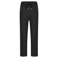 thumbnail image 3 of TGPMGRZ Boys Uniform Pants Elastic Waist Drawstring Summer Casual Chino Joggers Youth Kids Back to School Clothes, 3 of 8