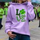 thumbnail image 2 of WILLBEST Sudadera de Mujer, Moda Femenina, Día de San Patricio, Temática Verde, Estampado, Bolsillo, Manga Larga, con Capucha, Top, Sudadera 1580 Mediana, 2 of 4