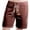 Brown, variant on Mens Short Shorts Men's Casual Shorts for Summer Activities Festival Lightweight Comfort with Trendy Letter Print Design Relaxed Fit for Casual Outings Army Green L