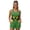 Butterfly Jamaican Flag Green, variant on Butterfly Mushroom Moon Floral Print Tankini Swimsuits for Women Two Piece Tummy Control Athletic Bathing Suits Blouson Top with Sporty Shorts UPF Protection, 3XL