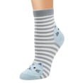 thumbnail image 3 of Tiqkatyck Ankle Socks Clearance, Colourful Women's Socks With Cartoon Animal Design Cool Cute Cotton Socks Compression Socks for Women Crew Socks for Women No Show Socks Womens Blue One Size, 3 of 9
