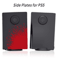thumbnail image 6 of Cover Plates for PS5 Disc Edition, Faceplate with Cooling Vent, Precision Fit, Anti-Scratch, Easy to Install, Hard Shockproof Face Plate Cover Side Plate Shell for PS5 Accessories, 6 of 7