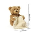 thumbnail image 4 of L'Ourson en Peluche Peek-a-boo, 4 of 5