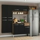 thumbnail image 2 of Cocina Integral Madesa Emilly Fit 229cm Marrón/Negro GREM229003, 2 of 9