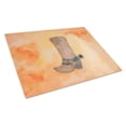thumbnail image 1 of Carolines Treasures BB7371LCB Cowboy Boot Watercolor Glass Cutting Board - Large, 1 of 1