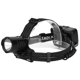 thumbnail image 5 of Linterna frontal LED impermeable negra de 6800 lúmenes, 3 modos, carga USB, banco de energía, 5 of 8