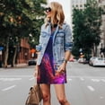 thumbnail image 4 of Disketp Cosmic Cat Psychedelic Journey para Vestido sin Mangas para Mujeres, Vestidos de Verano para Mujeres, Casual y Holgado para la Playa, 4 of 7