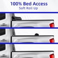 thumbnail image 2 of Toptiny Soft Roll Up Tonneau Cover Fits 2007-2013 Chevy/GMC Silverado/Sierra 6'7" Bed waterproof, 2 of 4