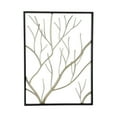 thumbnail image 4 of Arbolia Gold Metal Tree Branch Rectangular Framed Wall Art, 4 of 4