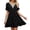 Black, variant on Sngxgn Women's Dresses V Neck Guest Party Dress(Green,XL)