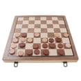 thumbnail image 4 of Juego de ajedrez de madera, tablero de ajedrez plegable de viaje, juegos de mesa de ajedrez, juego de mesa de ajedrez magnético, valor inmejorable, 4 of 8