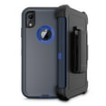 thumbnail image 5 of iPhone XR Case, Cellularvilla Hybrid Dual Layer Heavy Duty Belt Clip Holster Kickstand Shockproof Dustproof Full Protective Cover For Apple iPhone XR, 5 of 6