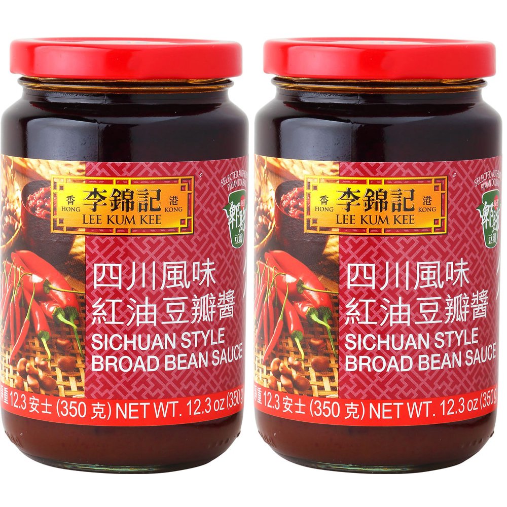 Lee Kum Kee SICHUAN STYLE BROAD BEAN SAUCE 12.3 OZ (Pack of 2