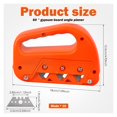 thumbnail image 2 of Hand Tools Plasterboard Quick Cutter, Gypsum Board Hand Plane for Precise Drywall Edge Chamfering, 2 of 6