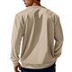 thumbnail image 5 of Blusas y camisas de manga larga con cuello redondo para hombre, blusas casuales de moda de color liso, blusas transpirables, blusas de manga larga con cuello redondo, blusas de poliéster para hombre, 5 of 9