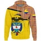thumbnail image 4 of Sudadera con capucha con estampado 3D del escudo de armas de la leyenda de Colombia para hombre, sudadera con capucha para hombre, ropa de abrigo unisex para mujer, 4 of 4