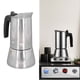 thumbnail image 1 of Cafetera Para Estufa, Cafetera Espresso Portátil De Acero Inoxidable Para Estufa De Inducción, 1 of 8