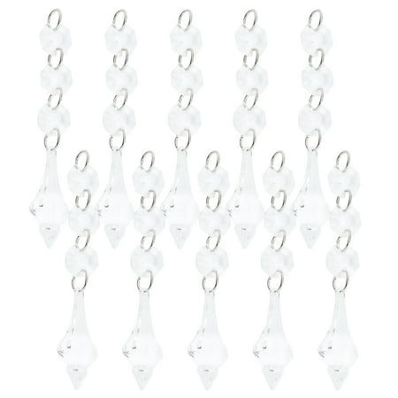 

Crystal Pendant Chandelier Pendant DIY Lamp Decoration For Chandeliers For Christmas Trees For Baby Rooms For Transparent