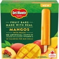 thumbnail image 1 of DEL MONTE Mango Frozen Fruit Bars, Made with Real Mango, 50 Cal per Serving, 10 x 50 ml, 1 of 8