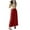 Wine, variant on yillto Womens Skirts Basic Lightweight Lounge Long Skirt Elastic High Waist Flowy Summer Clothes