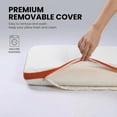 thumbnail image 3 of 4D Silicone Grid Pillow: Cooling TPE Ergonomic Cervical Support for Neck Pressure Relief, Side & Back Sleepers, Washable (Standard, (Bread Pillow)), 3 of 4