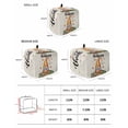 thumbnail image 2 of Hello Fall Toaster Cover 2 Slice, Small Kitchen Appliance Covers, Thanksgiving Gnomes Botanical Turkey Toaster Oven Cover with Loop, Bread Machine Cover Polyester Dust Cover Protection, 2 of 4
