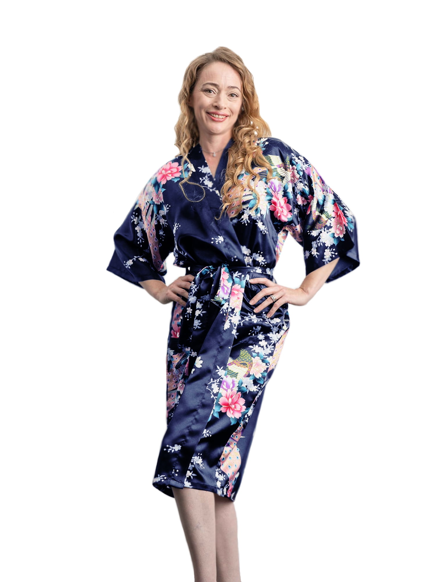 Medium Length Womens Robes, Sizes 2 to 18, Bride and Bridesmaid Robe