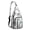 Black-40, variant on Wayfarer Sling Backpack&nbsp;- Retro Journey Design with USB Charging Port, Multi-Functional Travel Companion