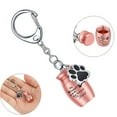 thumbnail image 4 of Pet Urn Keychain - Waterproof Moistureproof - Cat Cremation Ash Jar - Mini Dog Finger Storage Bottle - Puppy Paw Pendant Pet Souvenir, 4 of 8